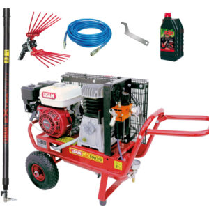 KIT Raccolta Olive LISAM LM500/10 con 1 Abbacchiatore + 1 Asta