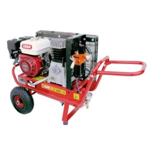 Motocompressore a benzina Lisam LM 500/10 con motore Honda da 5,5 HP