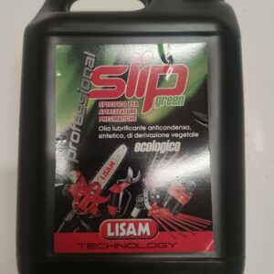 Olio lubrificante Lisam Slip Green 5 lt per attrezzature pneumatiche