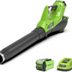 Soffiatore Assiale a batteria Greenworks G40AB 40V - Batteria da 2Ah/40V