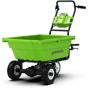 Carriola Elettrica con ruote Greenworks G40GC 40V - Batteria da 4Ah/40V