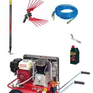 KIT Raccolta Olive LISAM LM600/30 Professional 1 con 1 Abbacchiatori + 1 Aste Fisse